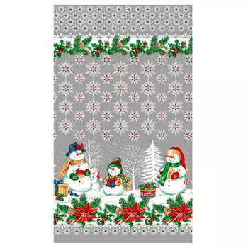 Полотенце снеговики р 42 х72 см