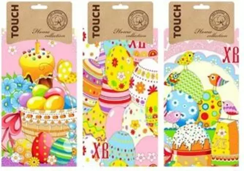 Полотенце вафельное 48*60 см воскресение на хангере