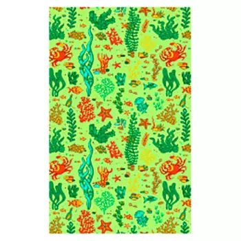 Полотенце вафельное 87*147 пляж