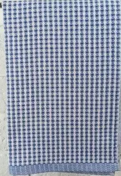 Полотенце вафельное ривьера 40х60 см синий