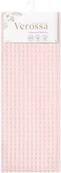 Полотенце вафельное веросса 40*70 см нежно-розовый 772552