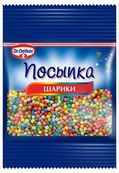Посыпка доктор бейкерс 10 г мерцающая мягкая