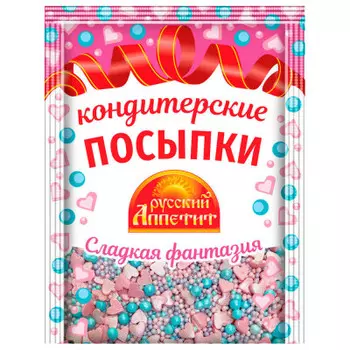 Посыпка кондитерская 30 г сладкая фантазия