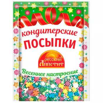 Посыпка кондитерская 30 г весеннее настроение