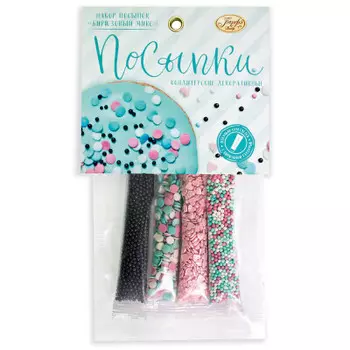 Посыпка Парфэ 20г бирюзовый микс