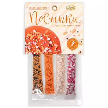 Посыпка Парфэ 20г оранжевый микс