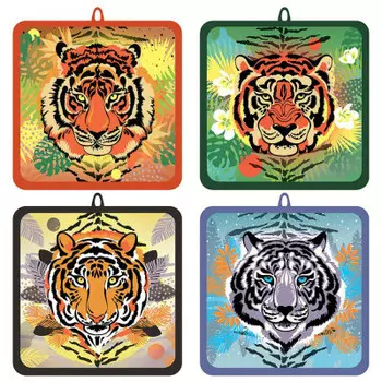 Прихватка ауф тигр 17*17 см hn88-392
