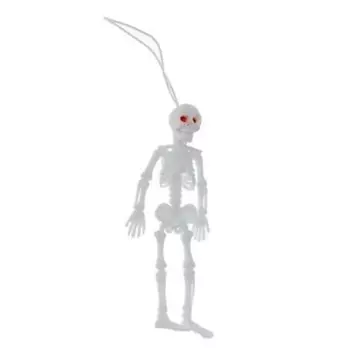 Прикол резиновый скелет белый 2306682