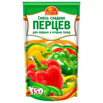 Приправа русский аппетит 45 г смесь сладких перцев