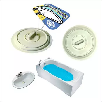 Пробка для ванной эконом 970059