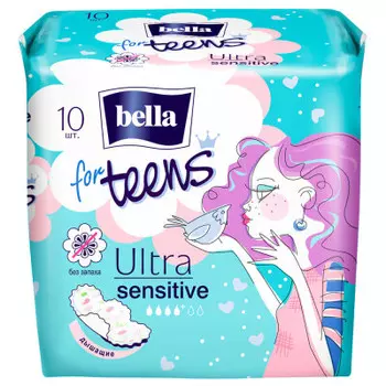 Прокладки Bella фо тинс 10шт ультра сенситив