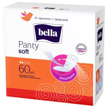 Прокладки ежедневные Bella Panty 50шт+10шт софт