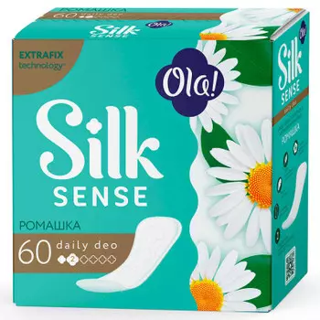 Прокладки ежедневные Ola 60шт део солнечная ромашка