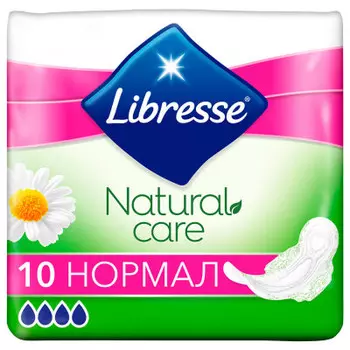 Прокладки либресс натюрел 10 шт нормал ультра