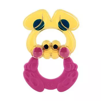 Прорезыватель-погремушка курносики зверушка 21363