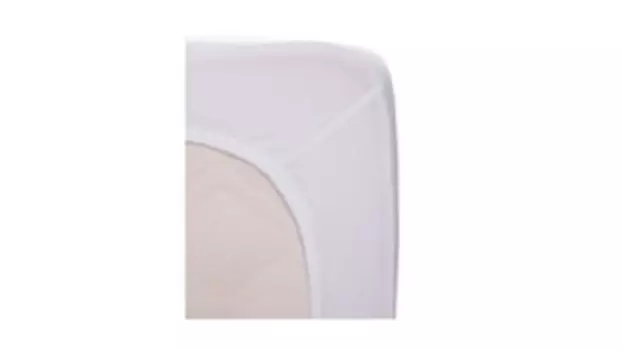 Простыня на резинке белый 200*200