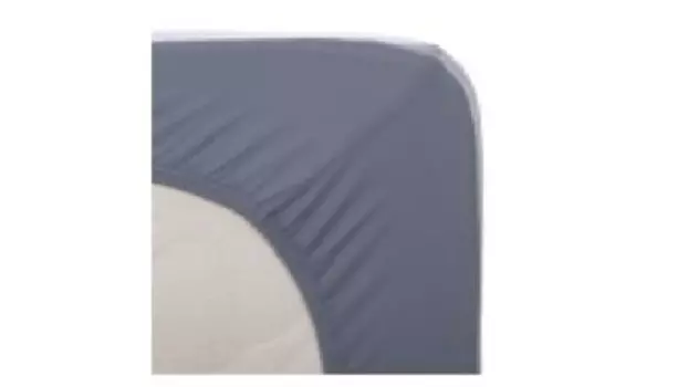 Простыня на резинке серый 180*200