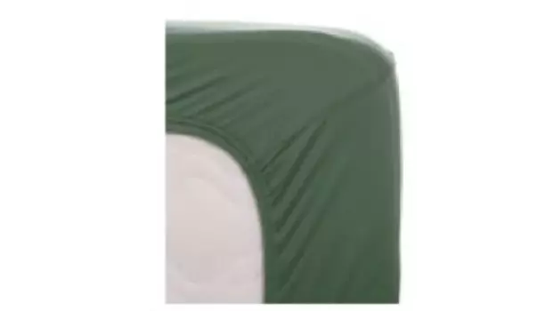 Простыня трикотажная на резинке 140*200*20см хаки