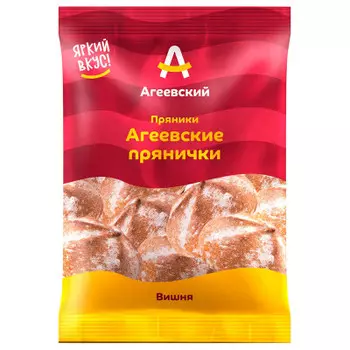 Прянички агеевские 400 г с вишневой начинкой агеевский кки