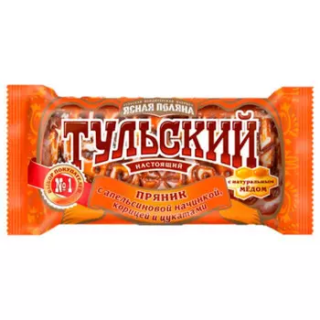 Пряник Тульский 140г апельсин корица