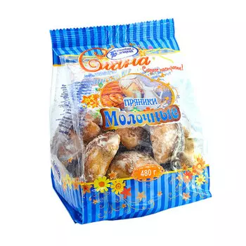 Пряники слана 480г молочные Бежицкий ПК