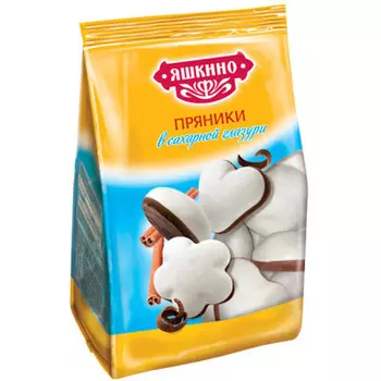 Пряники Яшкино 350г в сахарной глазури