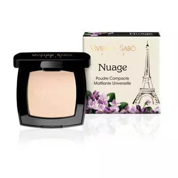 Пудра вивьен сабо компактная матирующая универсальная