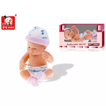 Пупс с+с тойс 23см в/к 4242