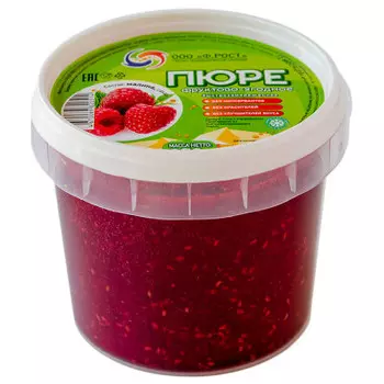Пюре фруктово-ягодное малина 350 г