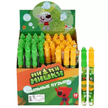 Пузыри мыльные Играем вместе ми-ми-мишки в колбе 60мл 27см 292386