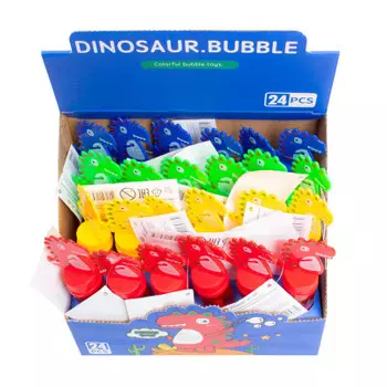 Пузыри мыльные шанту яшинг динозаврик 6008