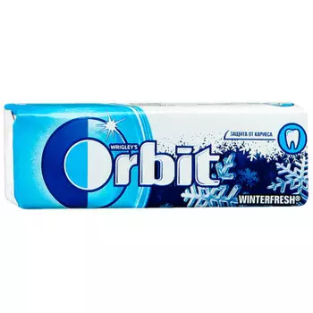 Резинка жев. Орбит 13,6г зимняя свежесть подушечки