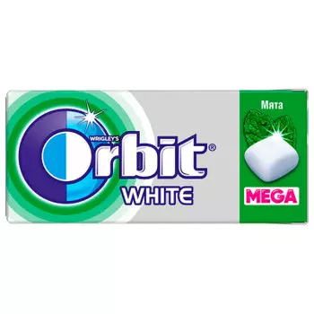 Резинка жев. орбит 16 г мега мята