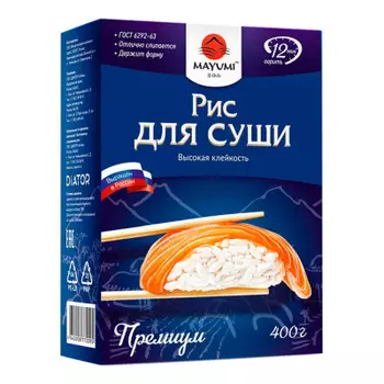 Рис Mayumi 400г для суши