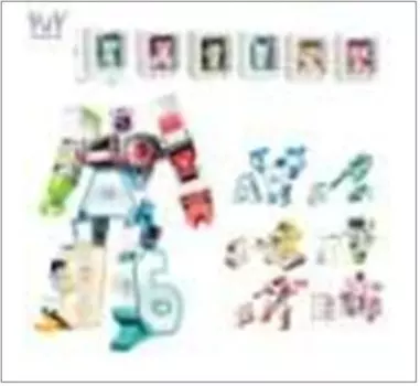 Робот-трансформер с+с тойз в ассортименте в/к 200368847