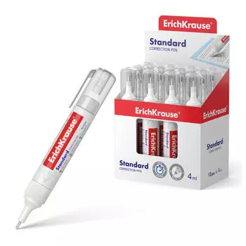 Ручка-корректор эрихкраузе стандарт 4 мл 55988