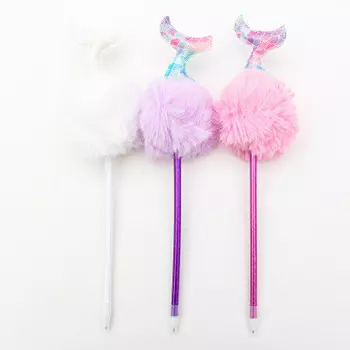 Ручка шариковая профит хвост русалки 0,7 синяя рш-6107