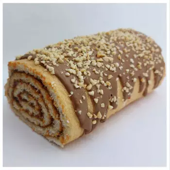 Рулет бисквитный с варёной сгущенкой сп