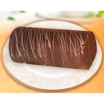 Рулет творожный с вареной сгущенкой 500г слада