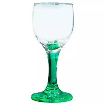 Рюмка радуга 60мл 1ш цветная ножка