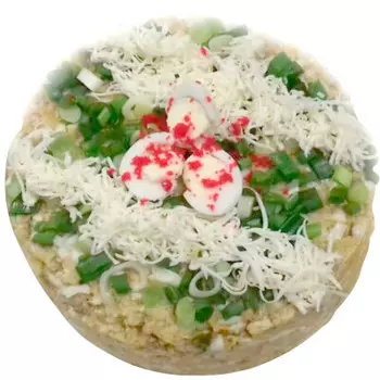 Салат с печенью трески сп