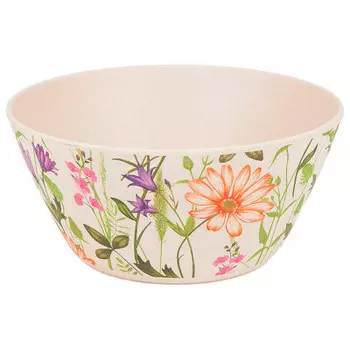 Салатник 14*7 см бест хоум китчен луговые цветы 4942149