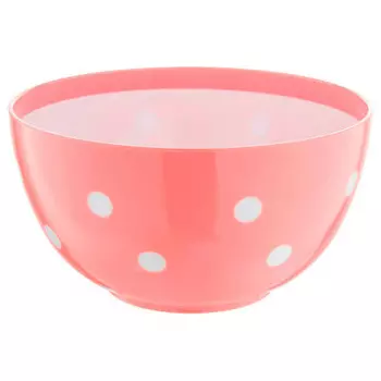 Салатник 2 л беросси двухцветный маруся с крышкой нежно-розовый ик 21663000