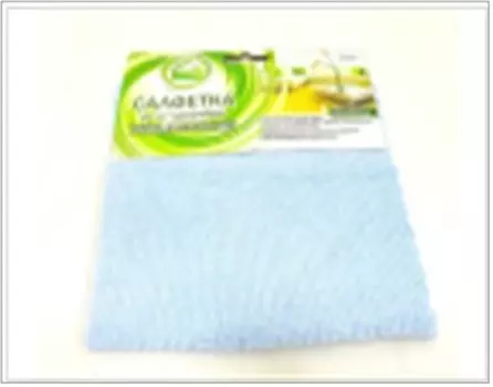 Салфетка 30*30 см Absolut Home универсальная микрофибра голубая 01.4