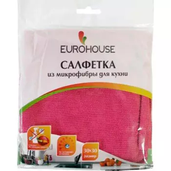 Салфетка из микрофибры для кухни 30*30см 9380/3593