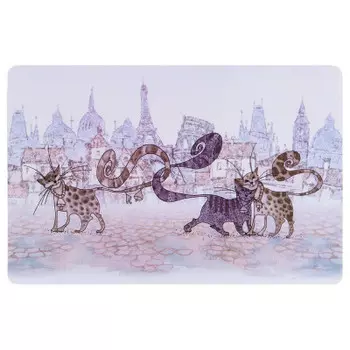Салфетка подстановочная 43,5*28,5см Lefard Котики 771-558