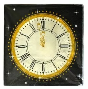 Салфетки двухслойные там-там новогодняя ночь 33х33см 20шт n446168