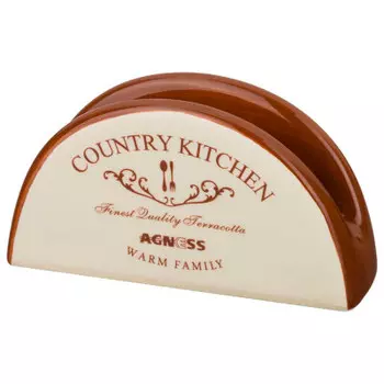 Салфетница Agness фэмили 13,5*4*7см керамика 358-1308