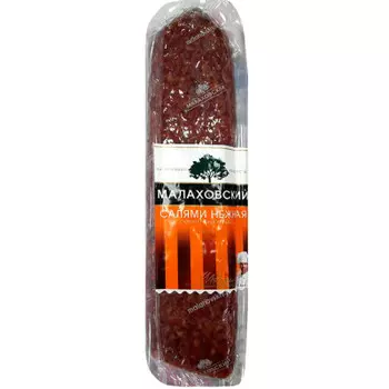 Салями нежная прессованная сырокопченая малаховский мясокомбинат