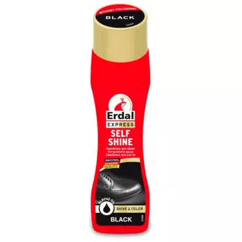 Самоблеск для обуви Erdal 75мл черный